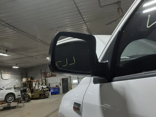 Used Left Door Mirror fits: 2012 Toyota Tundra Power w/o turn signal textured he