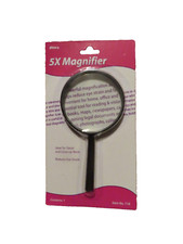 5X Handheld Reading Magnifier Magnifying Glass Lens Jewelry Allary 718 NEW