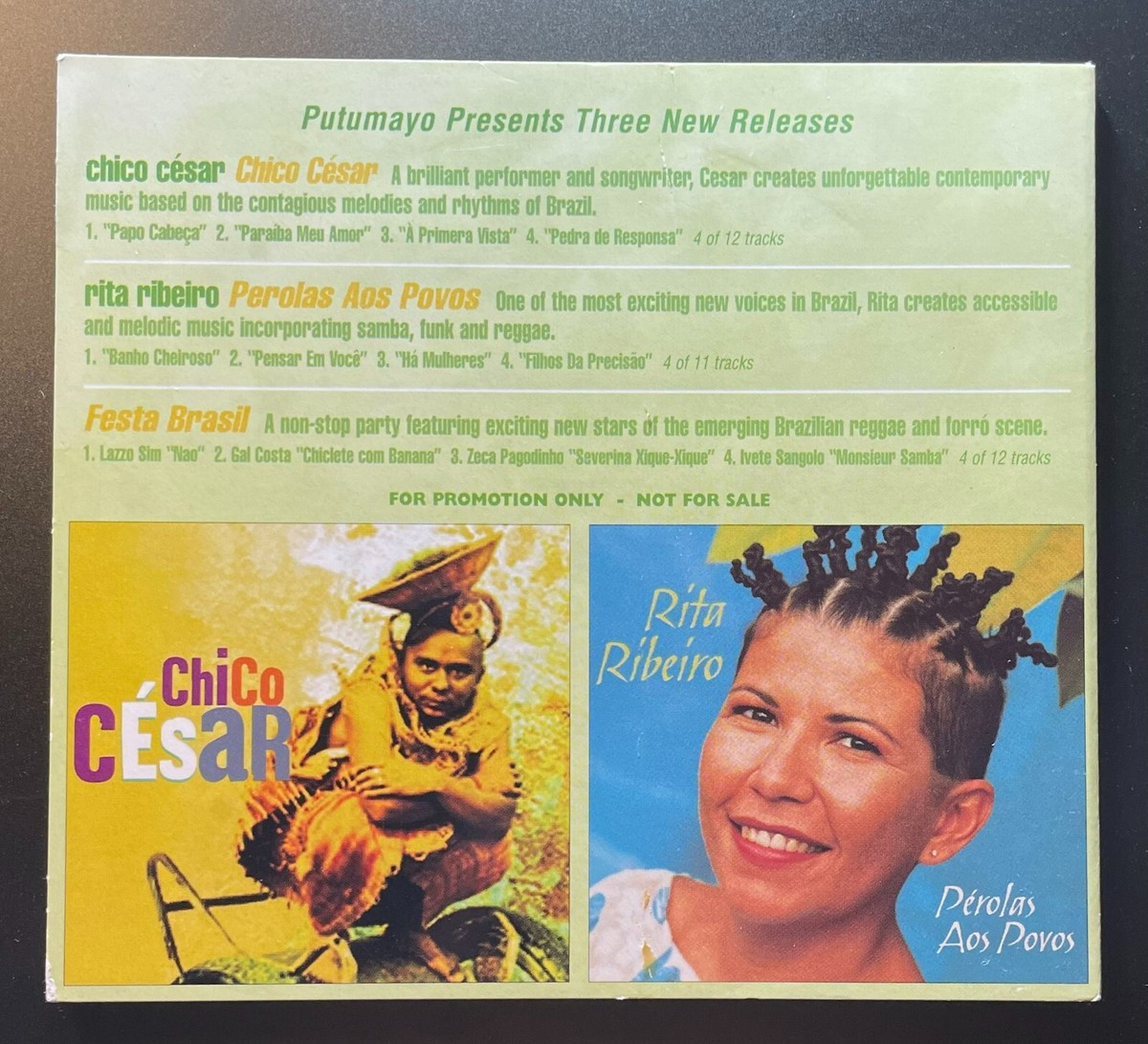 Putumayo Presents Three New Releases: Festa - Brasil (CD
