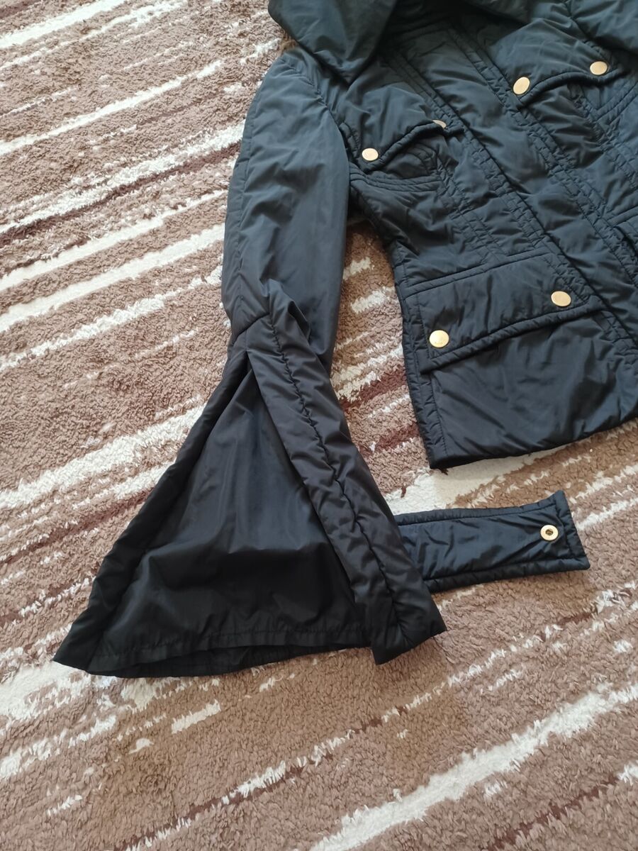 GUCCI BY TOM FORD 2003 COLLECTION BLACK NYLON PADDED JACKET GUCCI BY TOM FORD 2003 COLLECTION BLACK NYLON PADDED JACKET
