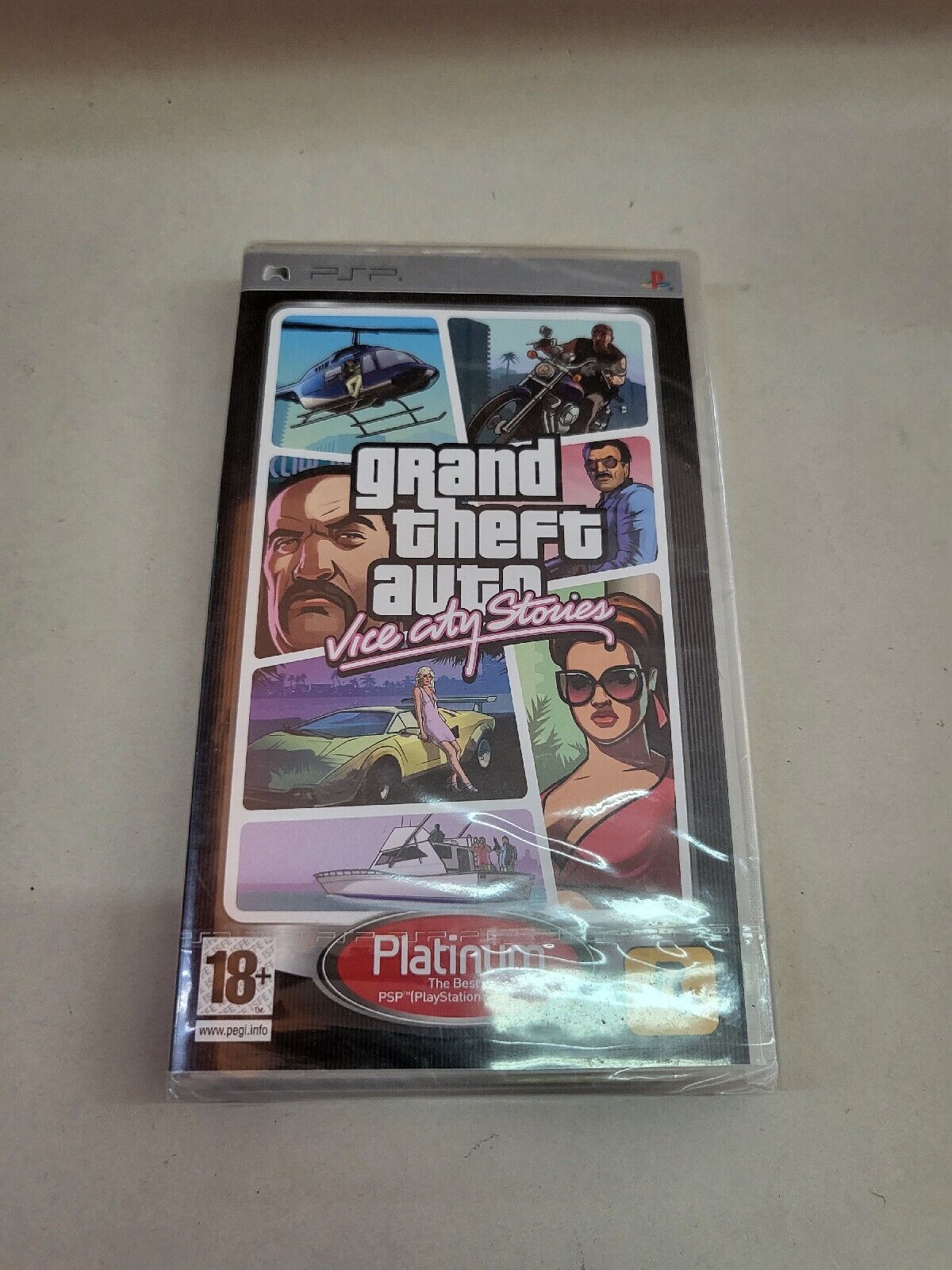 Grand Theft Auto: Vice City Stories GTA Sony PSP PEGI-18+ PAL Brand New  *Sealed