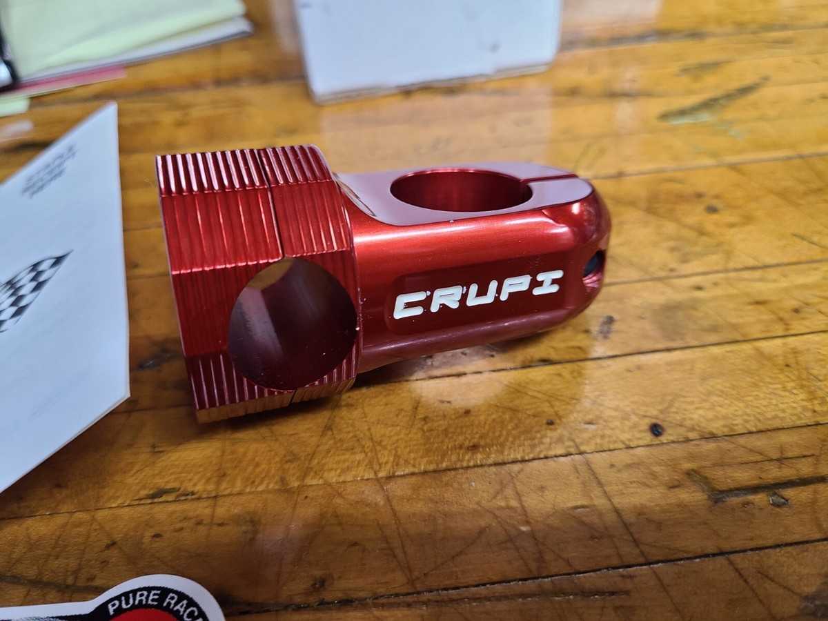 Crupi Mid Mini New School BMX Stem New Red Shine | eBay