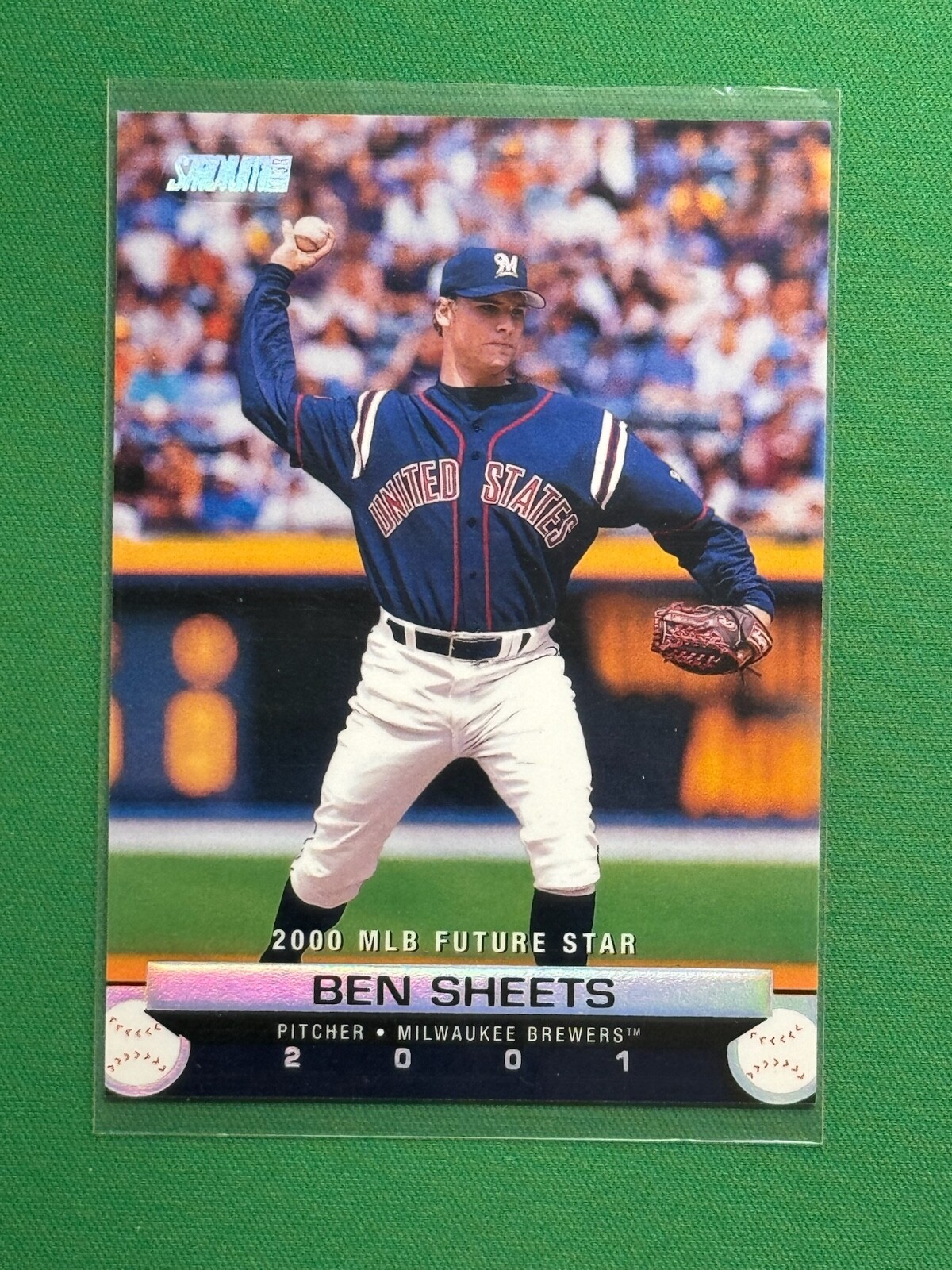 2000 Topps Stadium Club Ben Sheets #180 2000 MLB Future Stars