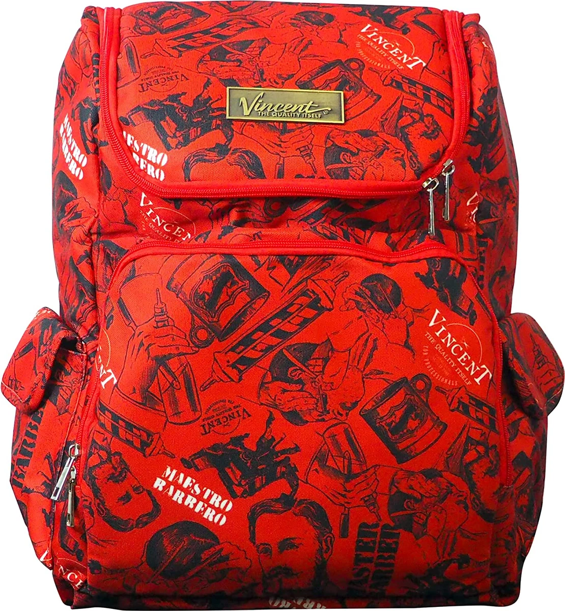 Master Backpack Travel Stylist Barber Bag (Red) | eBay