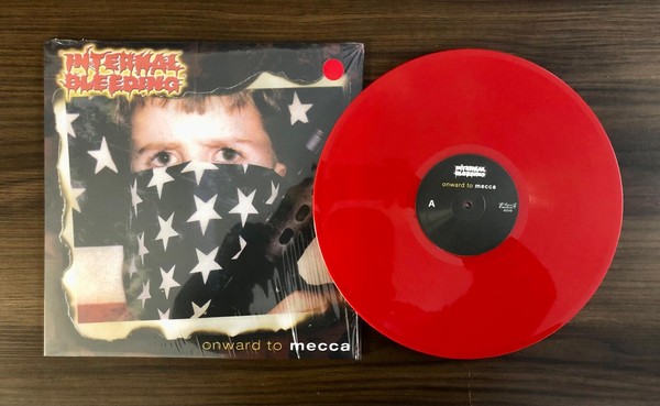 INTERNAL BLEEDING - Onward To Mecca / RED VINYL LP - DEATH METAL