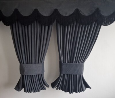 GREY DAF XG XG+ XF Dutch Quality Heavy Curtains SCANIA VOLVO RENAUL MERC MAN