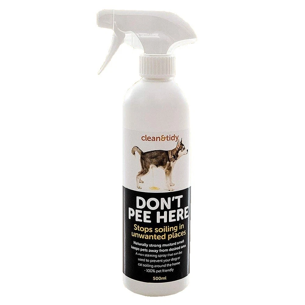 DON T PEE HERE SPRAY 500ml Sharples Clean N Tidy Deterrent