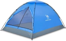 CAMEL CROWN 2 Person Camping Dome Tent, Waterproof, Spacious, Lightweight - New