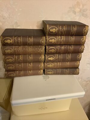 1883 Charles Dickens Works 11 Volumes Carleton's Illustrated