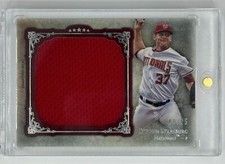 2013 TOPPS FIVE STAR BASEBALL STEPHEN STRASBURG JUMBO JERSEY RELIC 8/25 FSJJR-SS