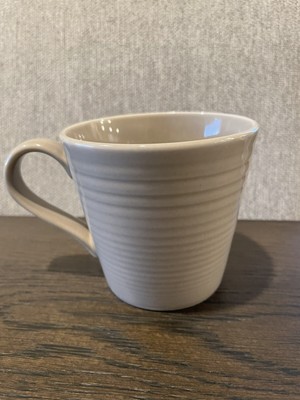 GORDON RAMSAY ROYAL DOULTON MAZE  Taupe/Beige  3 5/8'' Coffee Mug Set Of 8