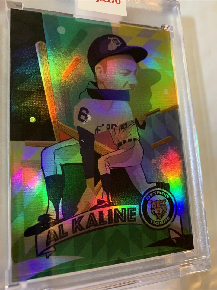 Topps Project 70 Card 68 - 2001 Al Kaline by Pose FOIL 65/70 - Image 3 of 4