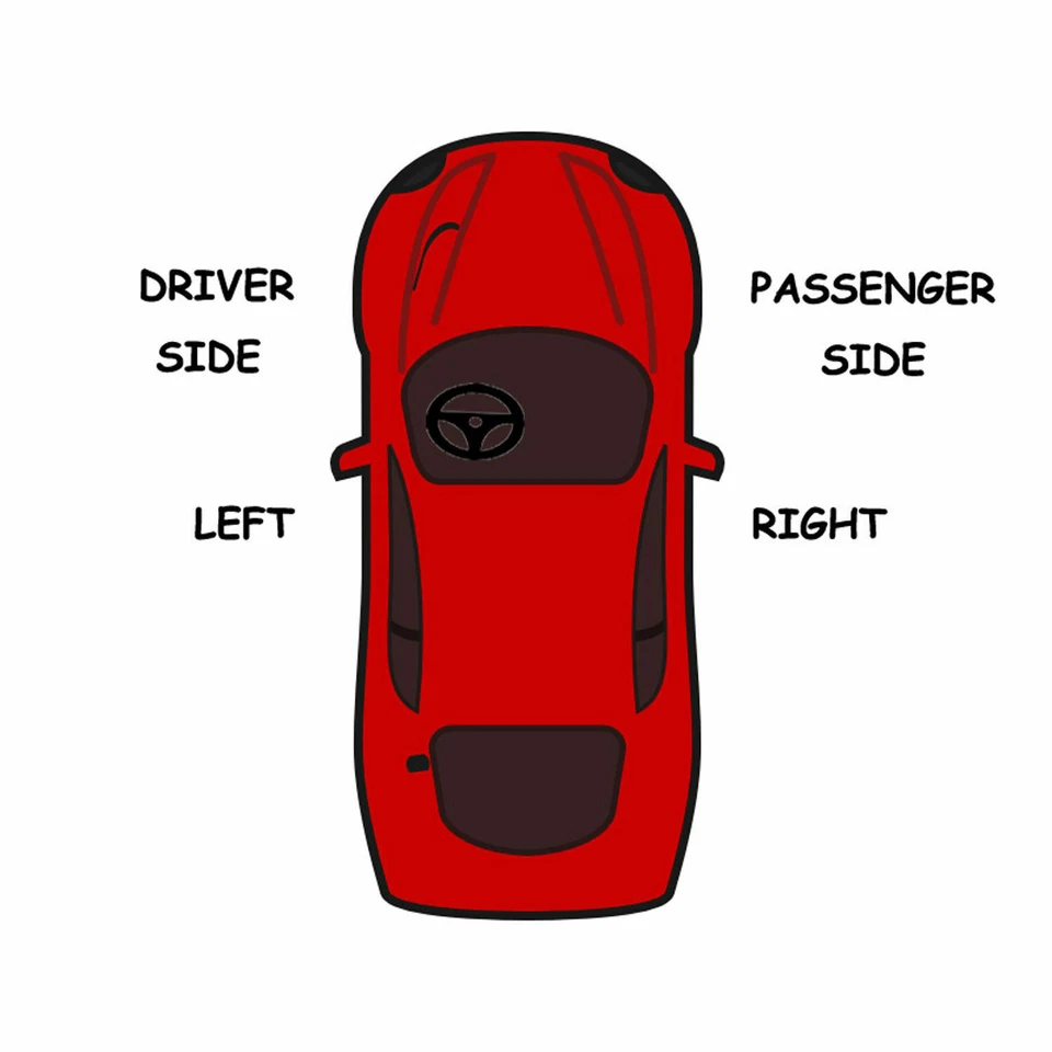 Espejo retrovisor inferior de vidrio para Chevrolet Express 1500 2003-2007 pasajero lado derecho convexo Foto 4 de 4