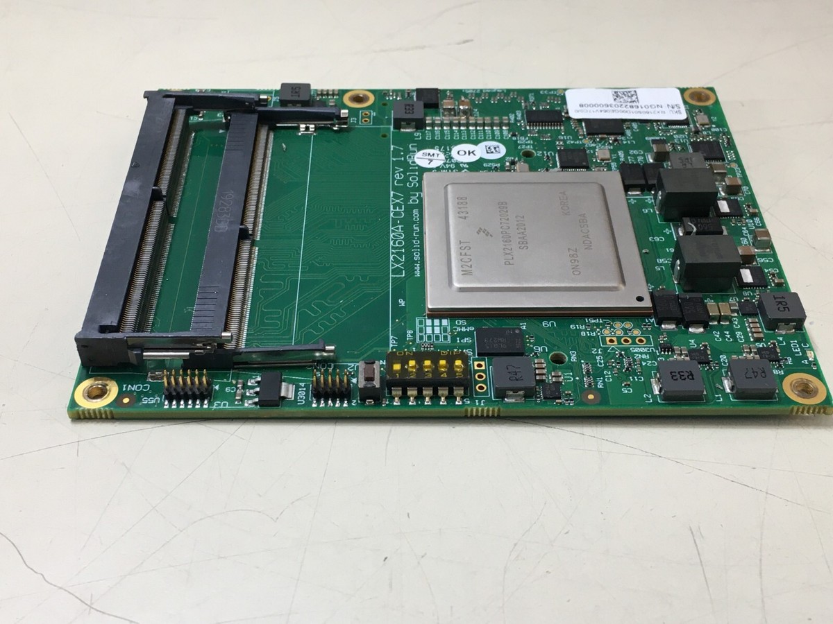 SOLIDRUN NXP LAYERSCAPE CEx7 LX2160A WITH PLX2160PC72029B