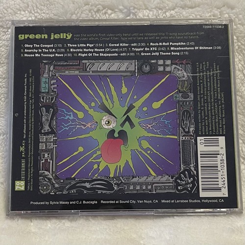 Green Jelly Cereal Killer Soundtrack CD 1993 724451103829 eBay