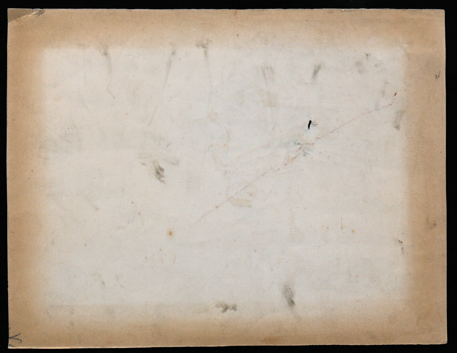 Pierre Mitiffiot DE BÉLAIR (1892-1956) Conversation drawing Fernand de Belair thumbnail 3