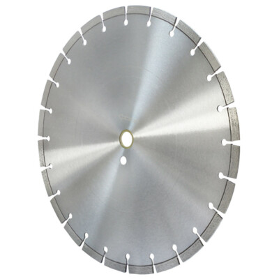 18'' Premium Laser Welded Segmented Diamond Blade Saw 1'' Arbor for Hard Concrete