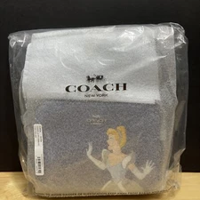 Coach Disney X Coach Mini Camera Bag With Cinderella C3406 NEVER OPENED SEALED