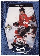 1998-99 UD Choice StarQuest Blue Tony Amonte Blue Chicago Blackhawks #SQ26
