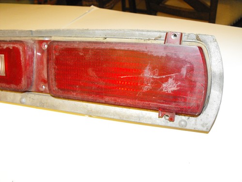 1971 dodge challenger LH drivers side taillight housing and lens - Picture 3 of 5
