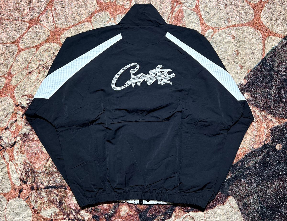 Corteiz Vertigo Shuku Jacket Black White Size Medium Brand Corteiz Vertigo Shuku Jacket Black White Size Medium Brand