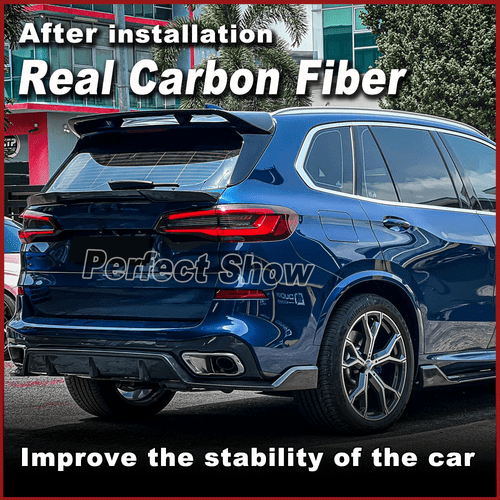 Carbon Diffusor Heckdiffusor Heckschürze Spoiler Passt für BMW X5 G05 M-Paket - Picture 2 of 13