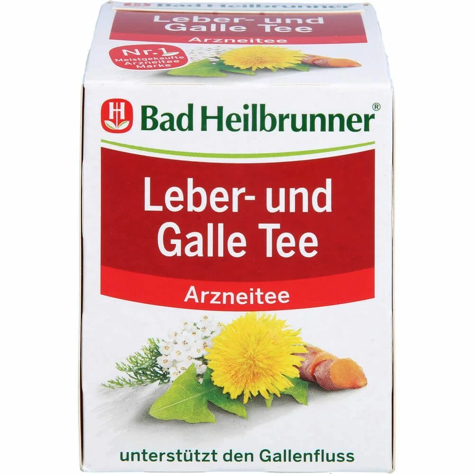 BAD HEILBRUNNER NATURHEILM.GMBH&CO.KG BAD HEILBRUNNER Leber- und Galletee Filterbeutel 14 g PZN04250998