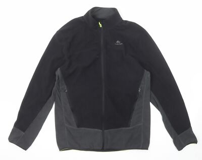 DECATHLON Herren Jacke schwarz Größe M Reißverschluss