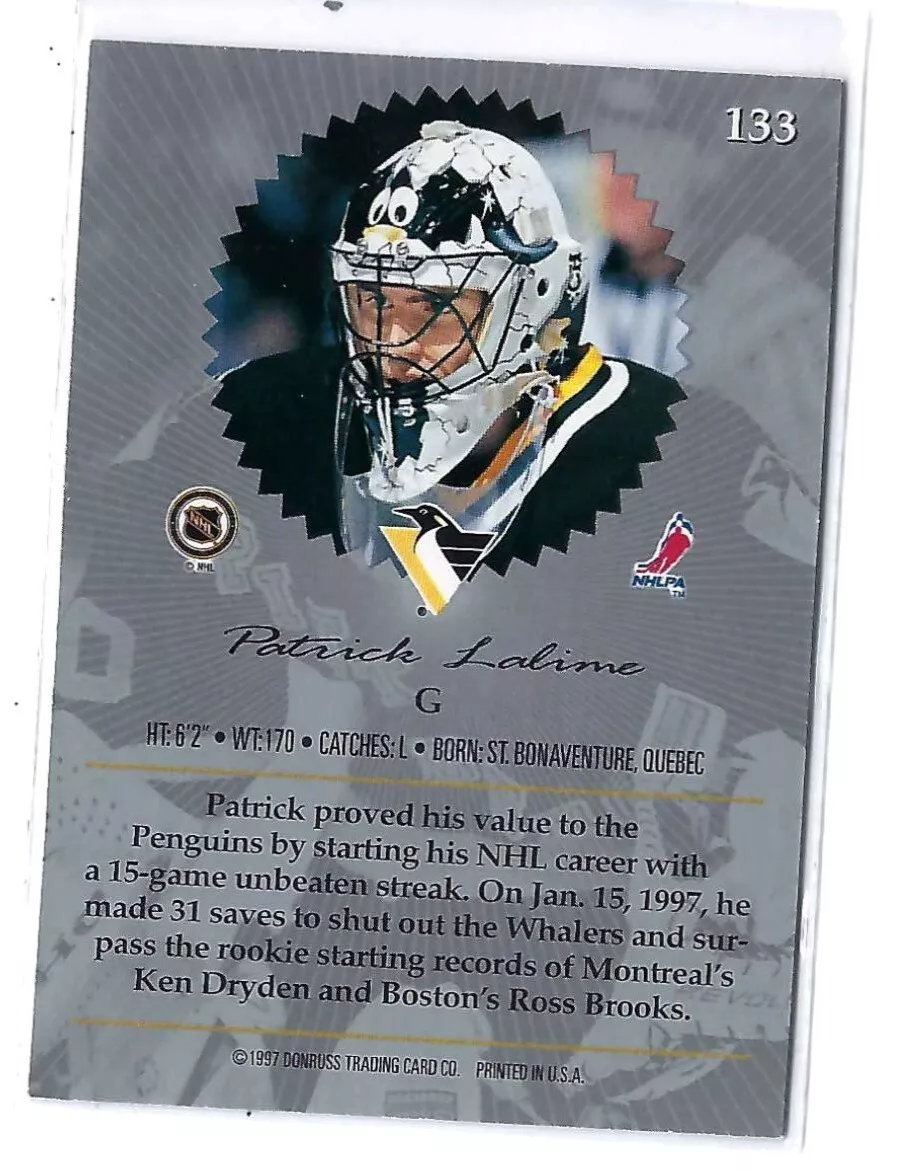 Penguins elite trading cards