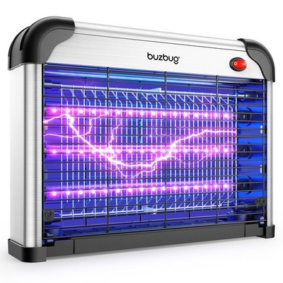 LED Bug Zapper Indoor, 3 Efficient 50000H LED Bulbs, Energy Saving & Dual Ban...