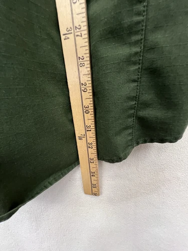 Tactical Shirt TRU SPEC Ripstop Mens XL R Green Vented Security Military Popper - Picture 5 of 8