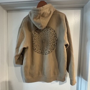 🔥Call Me 917 Skateboards Rare Hang Up!  Hoodie Sweatshirt Tan Large Alex Olson