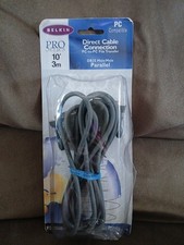Direct Cable Connection DB25 F3D508-10 Belkin Pro Series 10'3m Male Male Open Bx