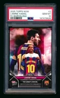 2024-25 TOPPS NOW UEFA #2 LAMINE YAMAL TAKES #10 MESSI LEGACY BARCELONA PSA 10!