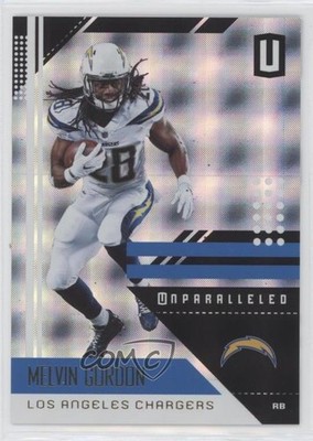 2018 Panini Unparalleled Superplaid 26/150 Melvin Gordon #109 2r9