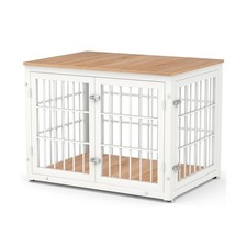 38 Inch Heavy Duty Dog Crate Furniture, End Table Design