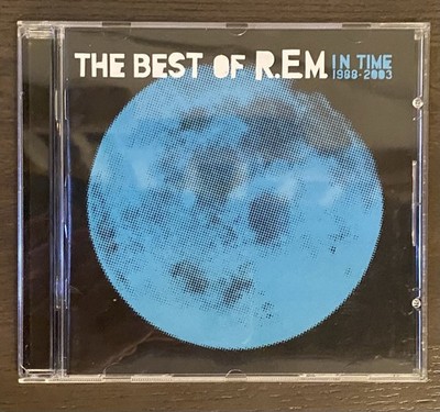 R.E.M. Greatest Hits In Time.CD.The Best of REM 1988-2003 Orange Crush Stand.