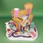 VTG Danbury Mint Pillsbury Doughboy Popover Palace 1999 Christmas Holiday Vilage — photo 2
