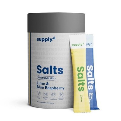 Supply6 Salze | Elektrolytmischung | Zucker ohne Zuckerzusatz | Natrium, Kali...
