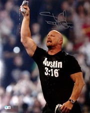 Stone Cold Steve Austin Signed 16x20 Photo BAS COA WWE Legend Picture Auto'd 754