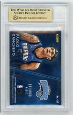 Thunder Justin Robinson Delaware Blue Coats Beckett Grading