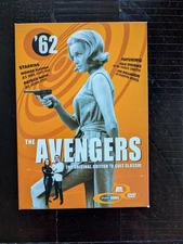The Avengers '62 Original British TV Cult Classic DVD RARE 4-Disc Box Set OOP