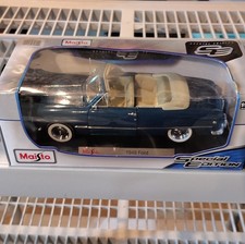 1949 Ford Convertible Blue 118 Diecast Model Car By Maisto 31682bl Nib 1949 Ford Convertible Blue 118 Diecast Model Car By Maisto 31682bl Nib