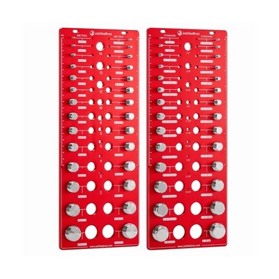 Thread Checker, 76 Nut and Bolt Thread Checker, 28 Standard & 28 Metric & 20 ...