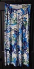 white house black market xxs casual blue floral pants — photo 1