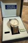 Seiko SQ Men's Vintage 6923-7059 Gold Tone Watch New Battery Running