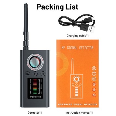 Camera Detector GPS Tracker Hotel Car Anti Tracking Bug Finder Scanner Device