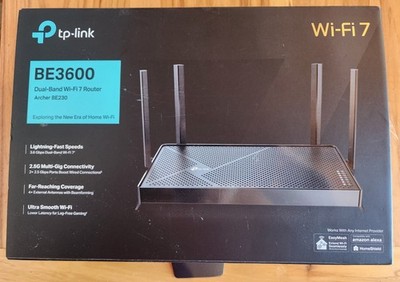 TP-Link Archer BE3600 Dual-Band WiFi 7 Router