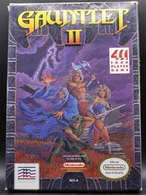 Gauntlet II (Nintendo NES) [Box+Cart] - No Manual, Good Condition