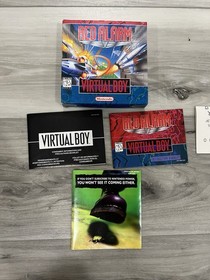 Virtual Boy: Box and Manual lot